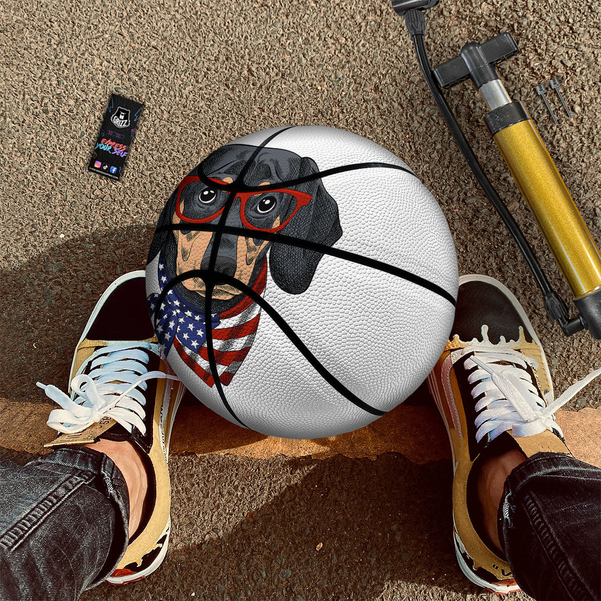 Constellation Libra Print Basketball