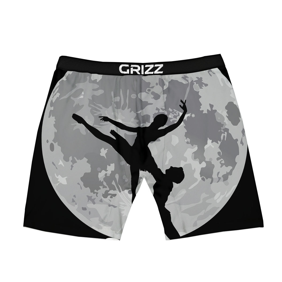 Dance Ballet On The Moon Night Print Boxer Briefs-grizzshop