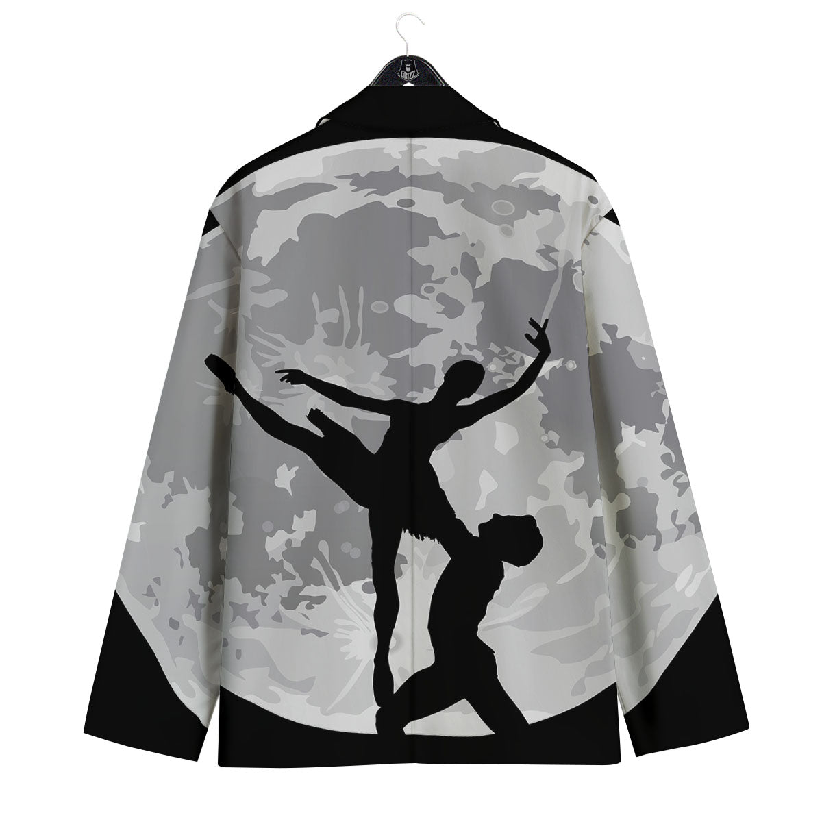 Dance Ballet On The Moon Night Print Men's Sport Coat-grizzshop
