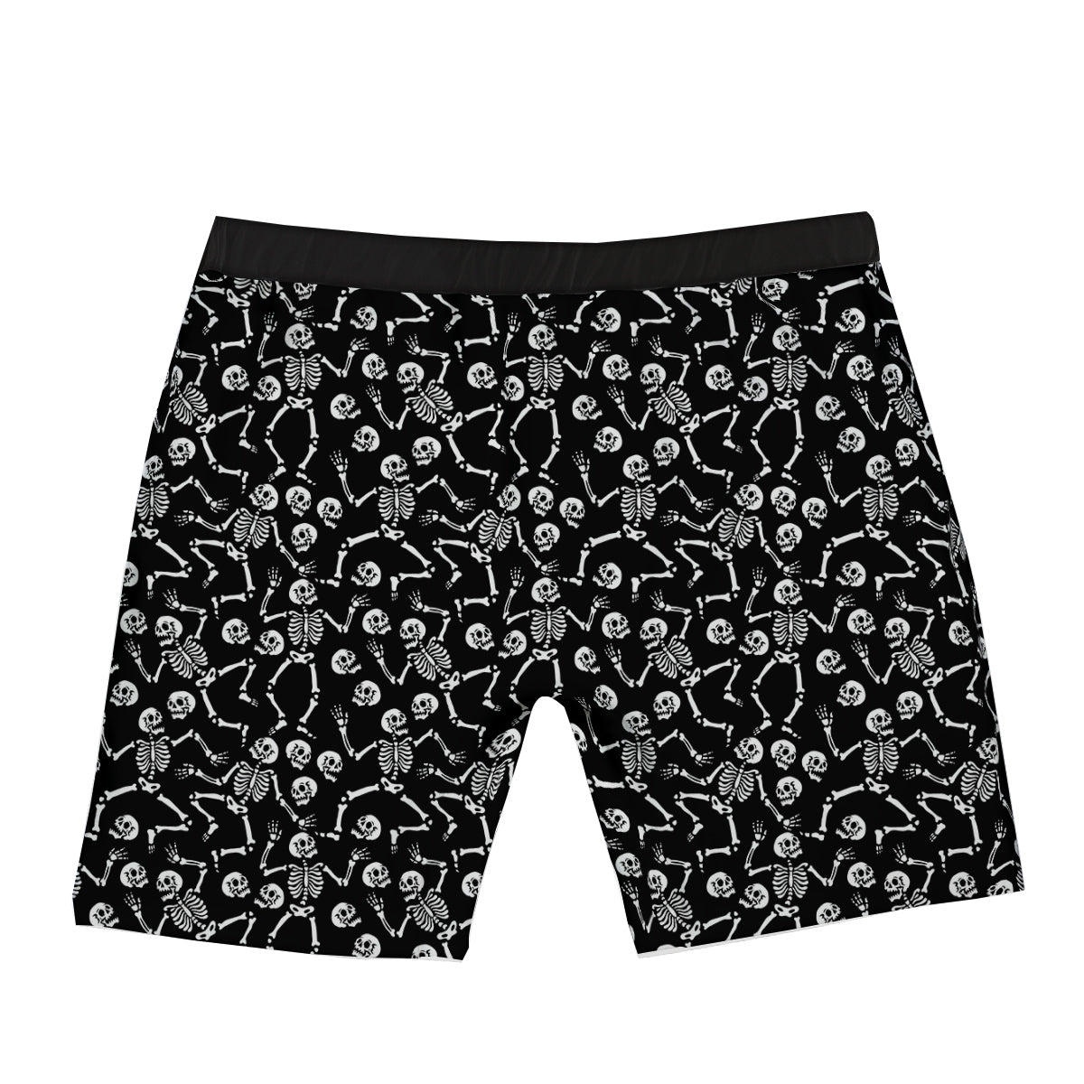 Dancing Party Skeleton Print Pattern Boxer Briefs-grizzshop