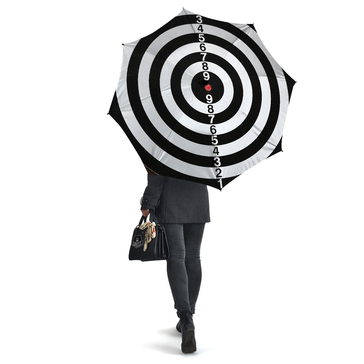 Dartboard Classic Print Umbrella-grizzshop