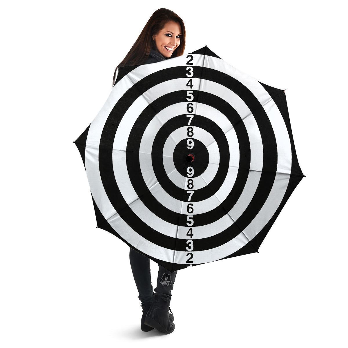 Dartboard Classic Print Umbrella-grizzshop