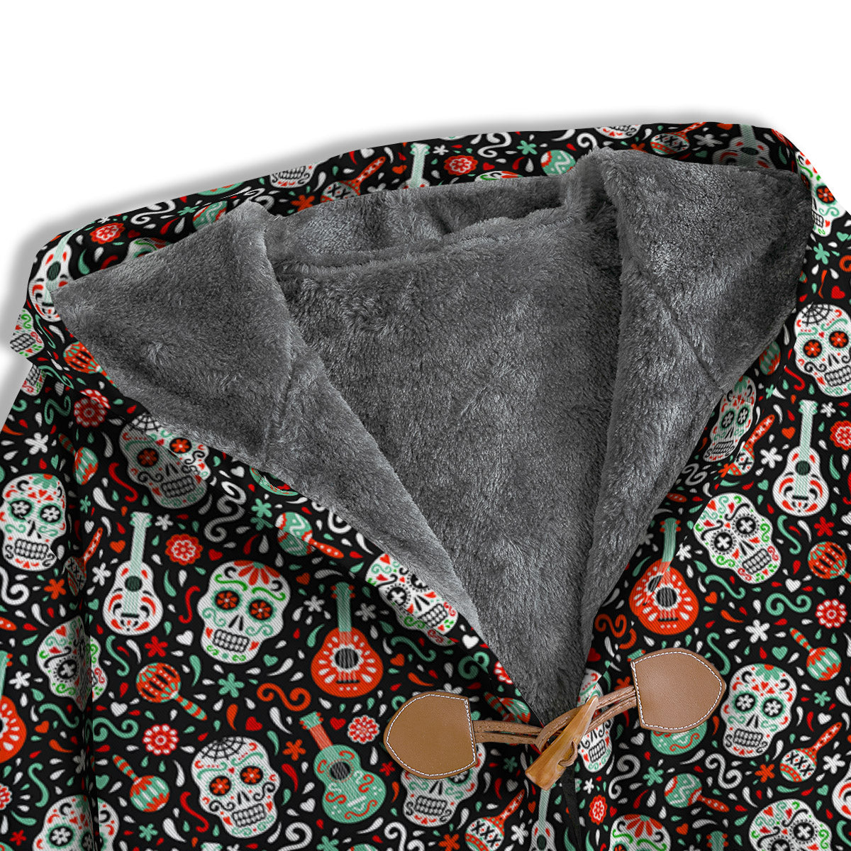 Day Of The Dead Calaveras Print Pattern Men's Windbreaker Jacket-grizzshop