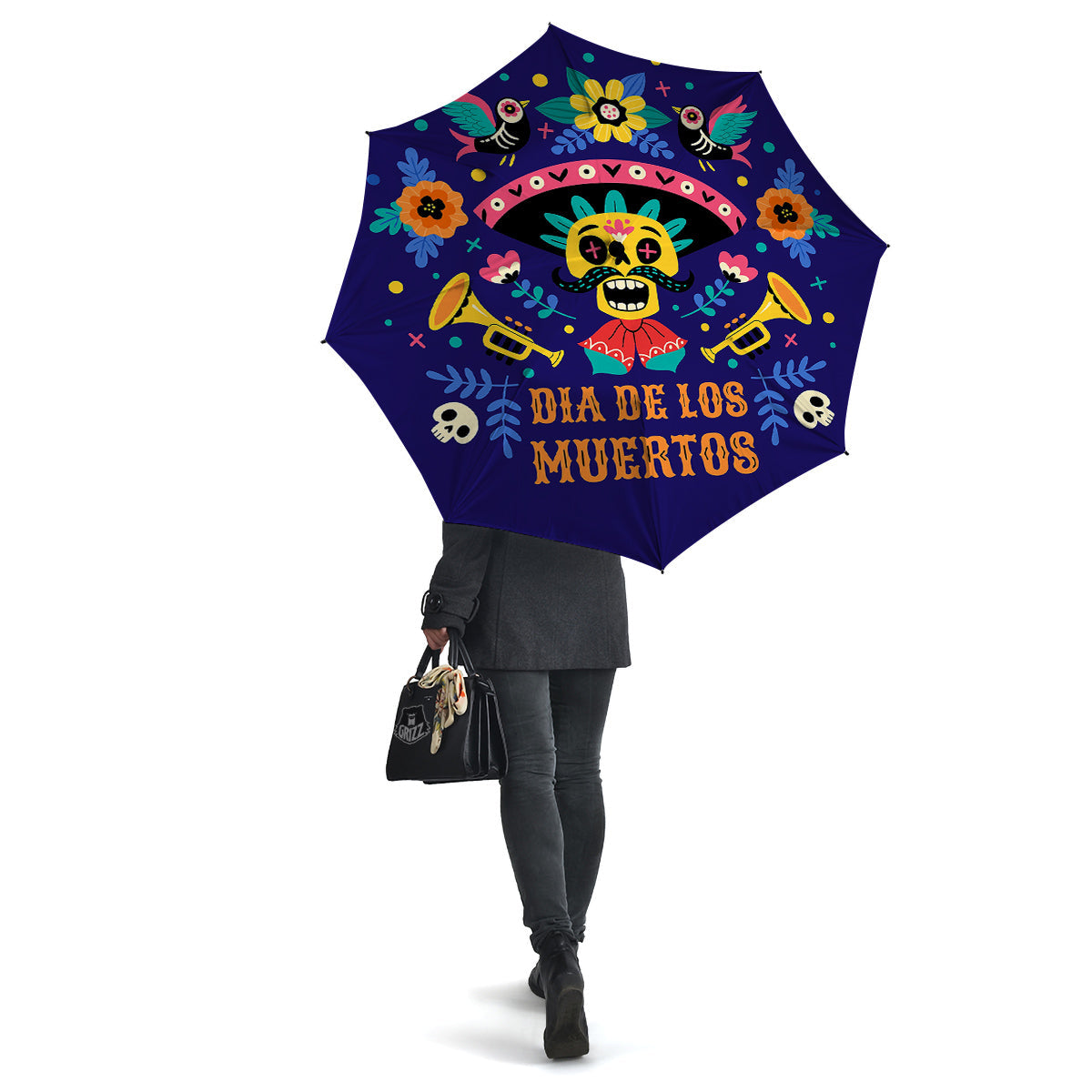Day Of The Dead Cinco de Mayo Print Umbrella-grizzshop