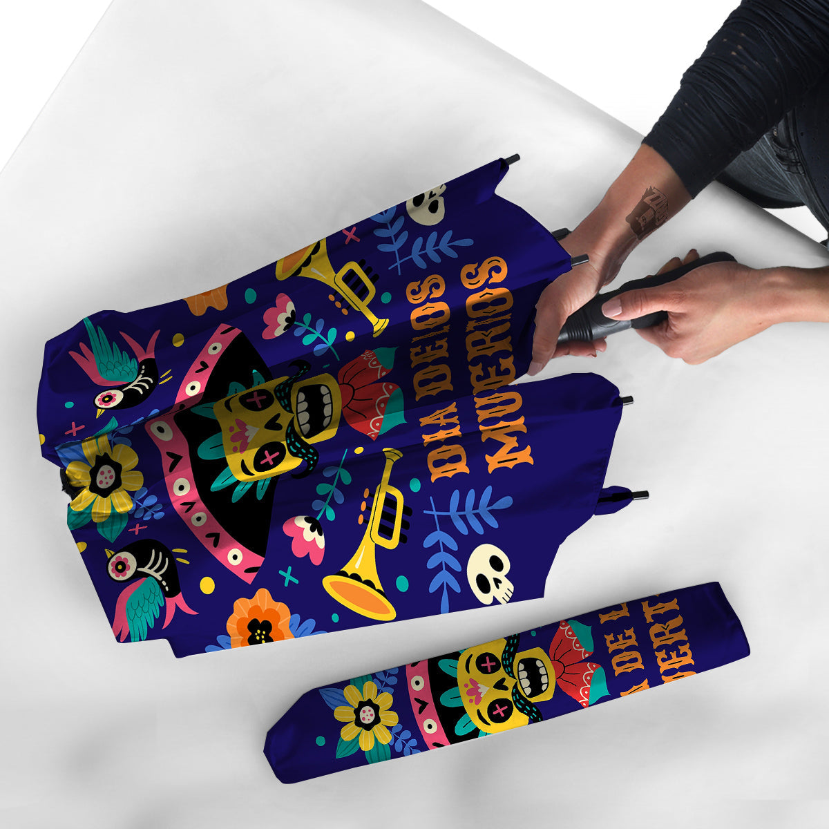 Day Of The Dead Cinco de Mayo Print Umbrella-grizzshop