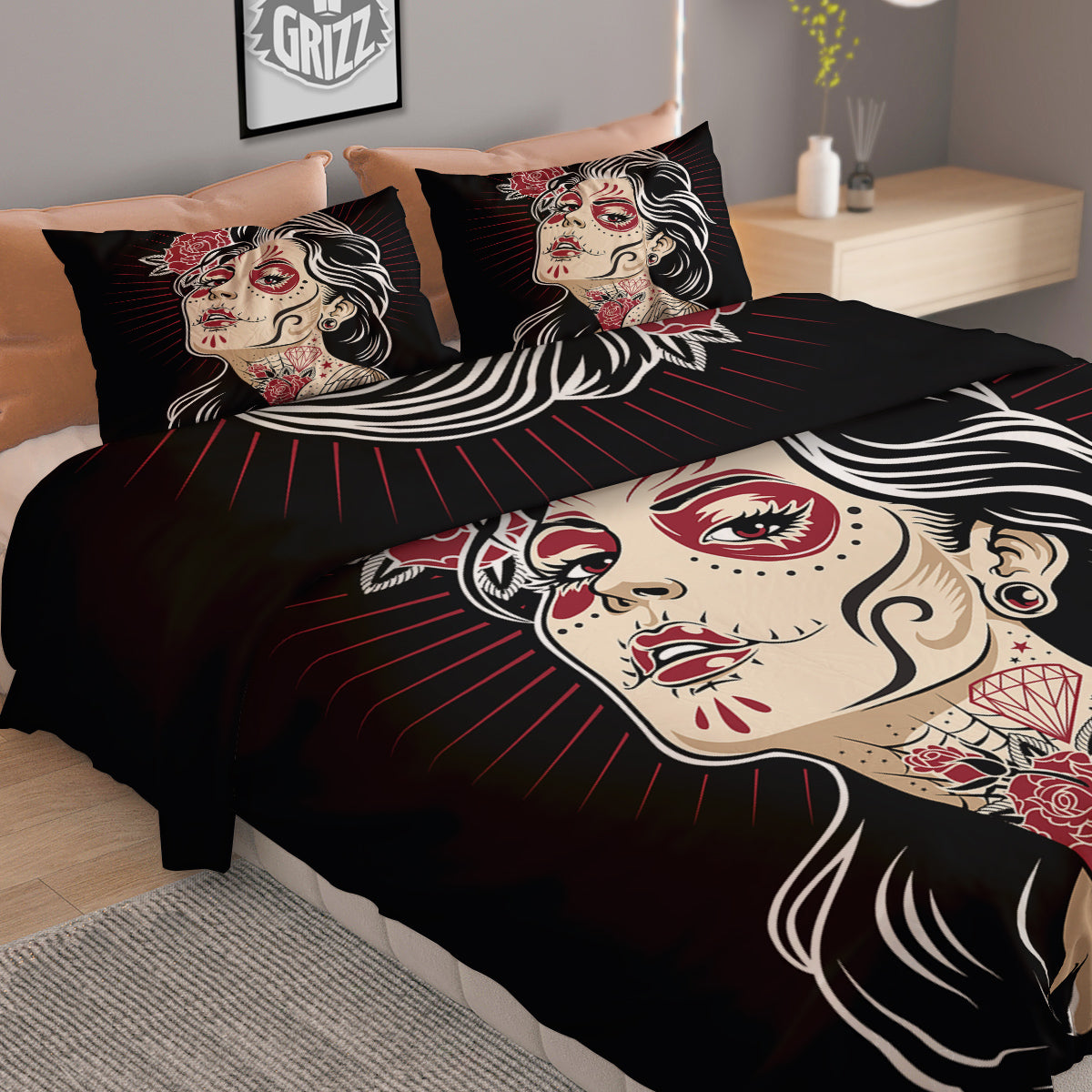 Emoji Funny Print Pattern Duvet Cover Bedding Set