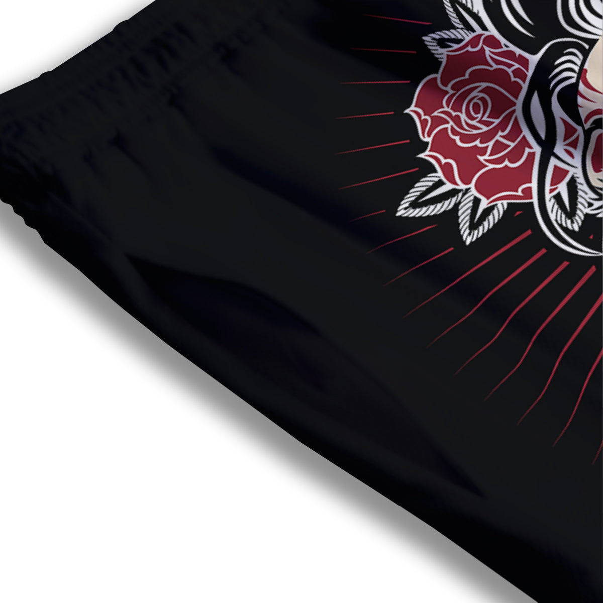 Emoji Funny Print Pattern Mesh Shorts