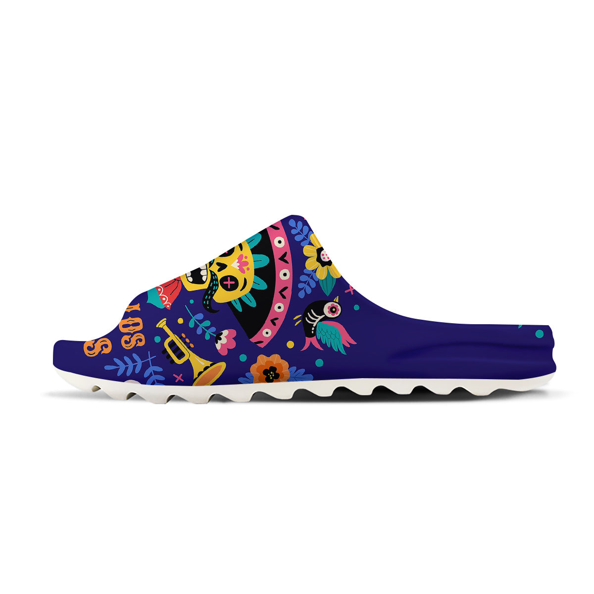 Day Of The Dead Cinco de Mayo Print Sandals