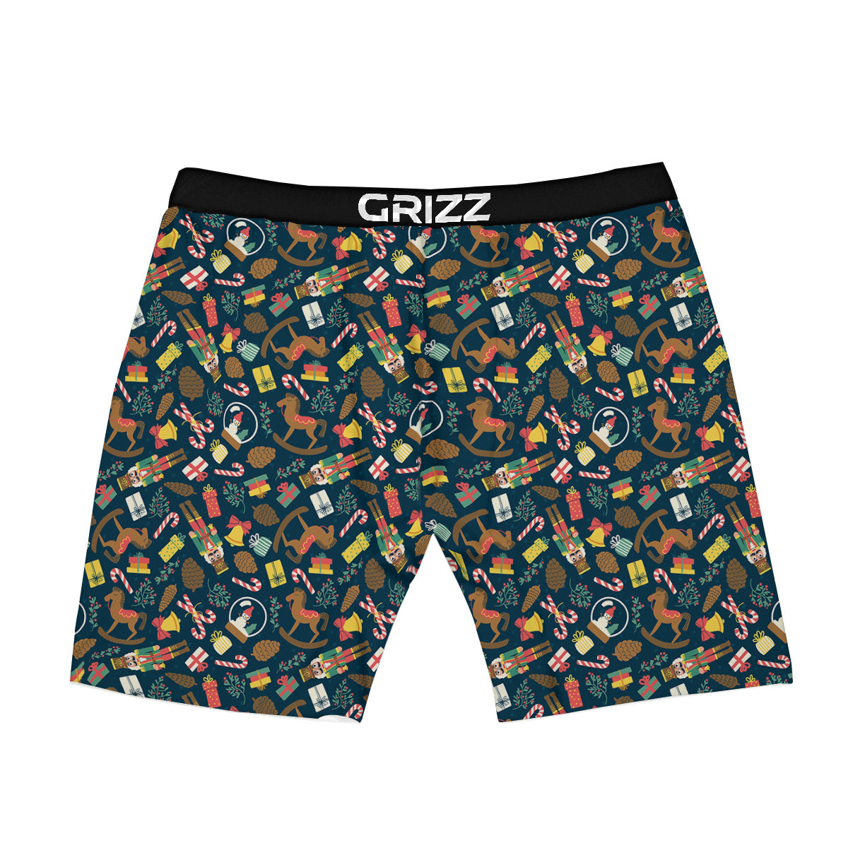 Decorations Christmas Print Pattern Boxer Briefs-grizzshop