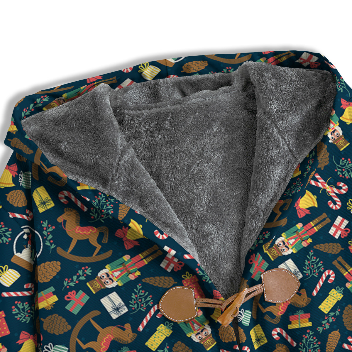 Decorations Christmas Print Pattern Men's Windbreaker Jacket-grizzshop