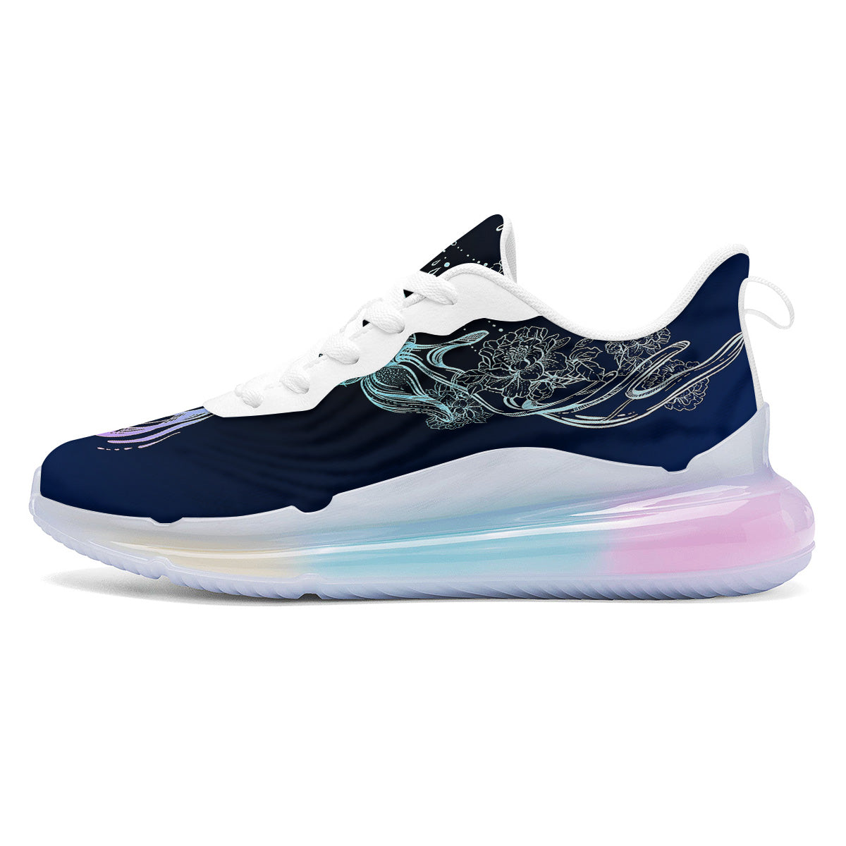 Deer Bohemian Spiritual Print Running Sneakers-grizzshop
