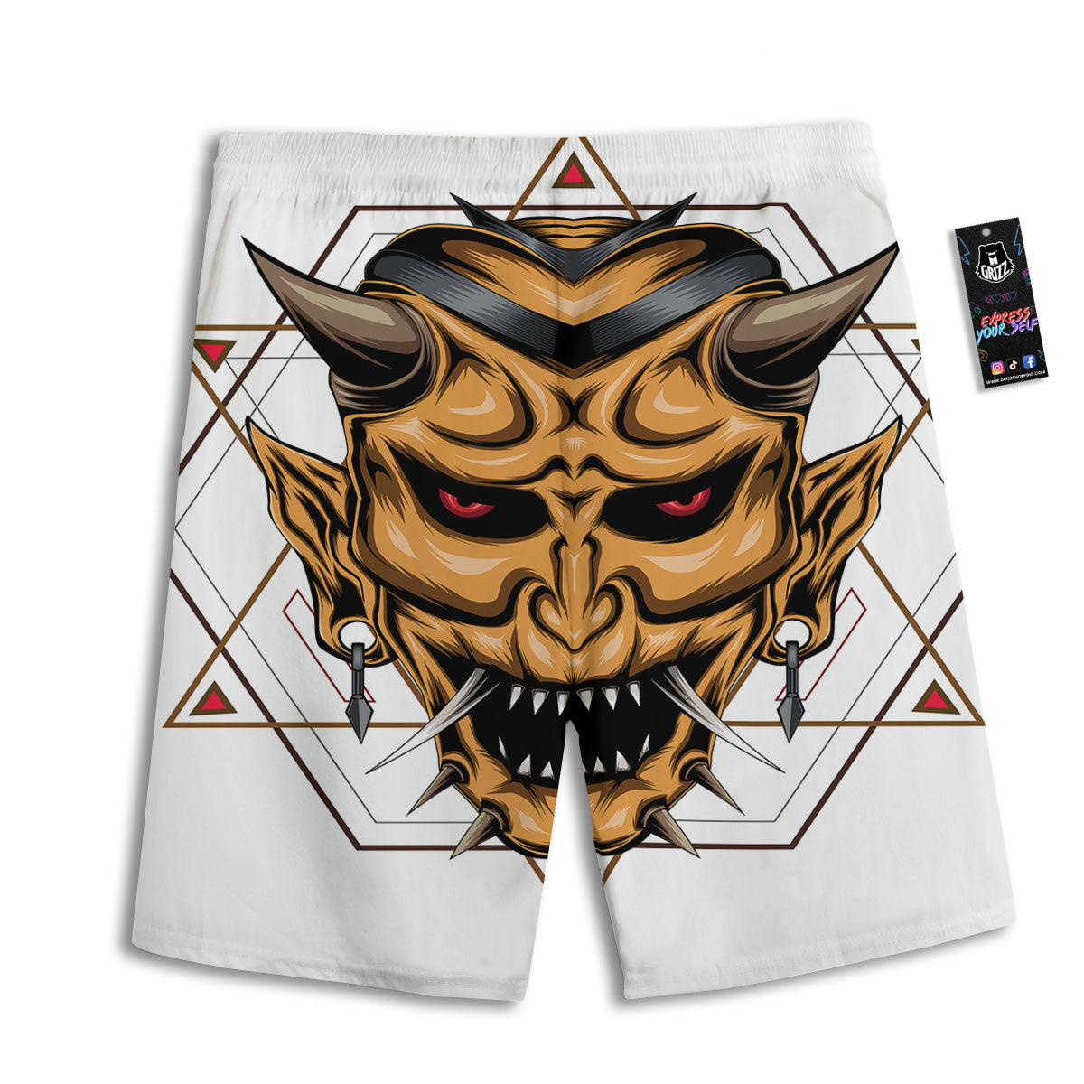 Cupcake Pastel Print Pattern Men's Athletic Shorts