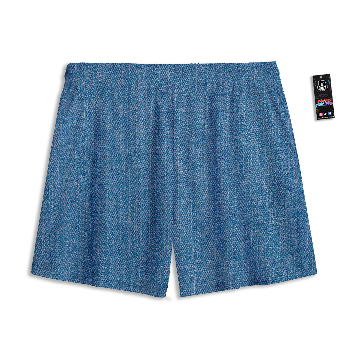 Evil Vampire Halloween Print Mesh Shorts