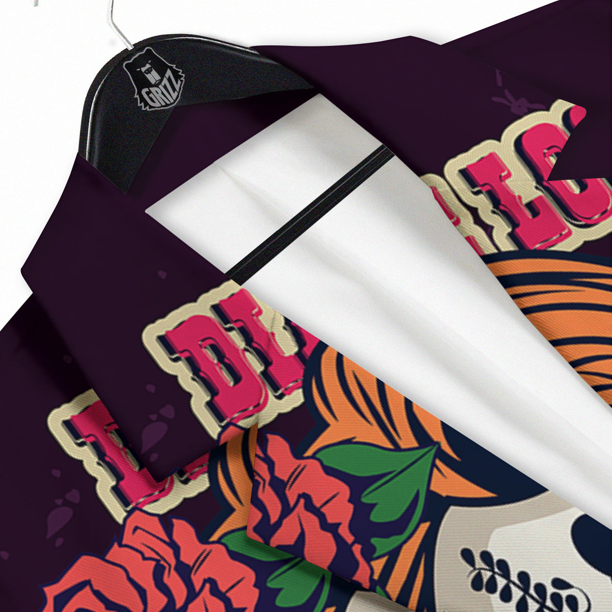 Dia De Los Muertos Calavera Girl Print Men's Sport Coat-grizzshop