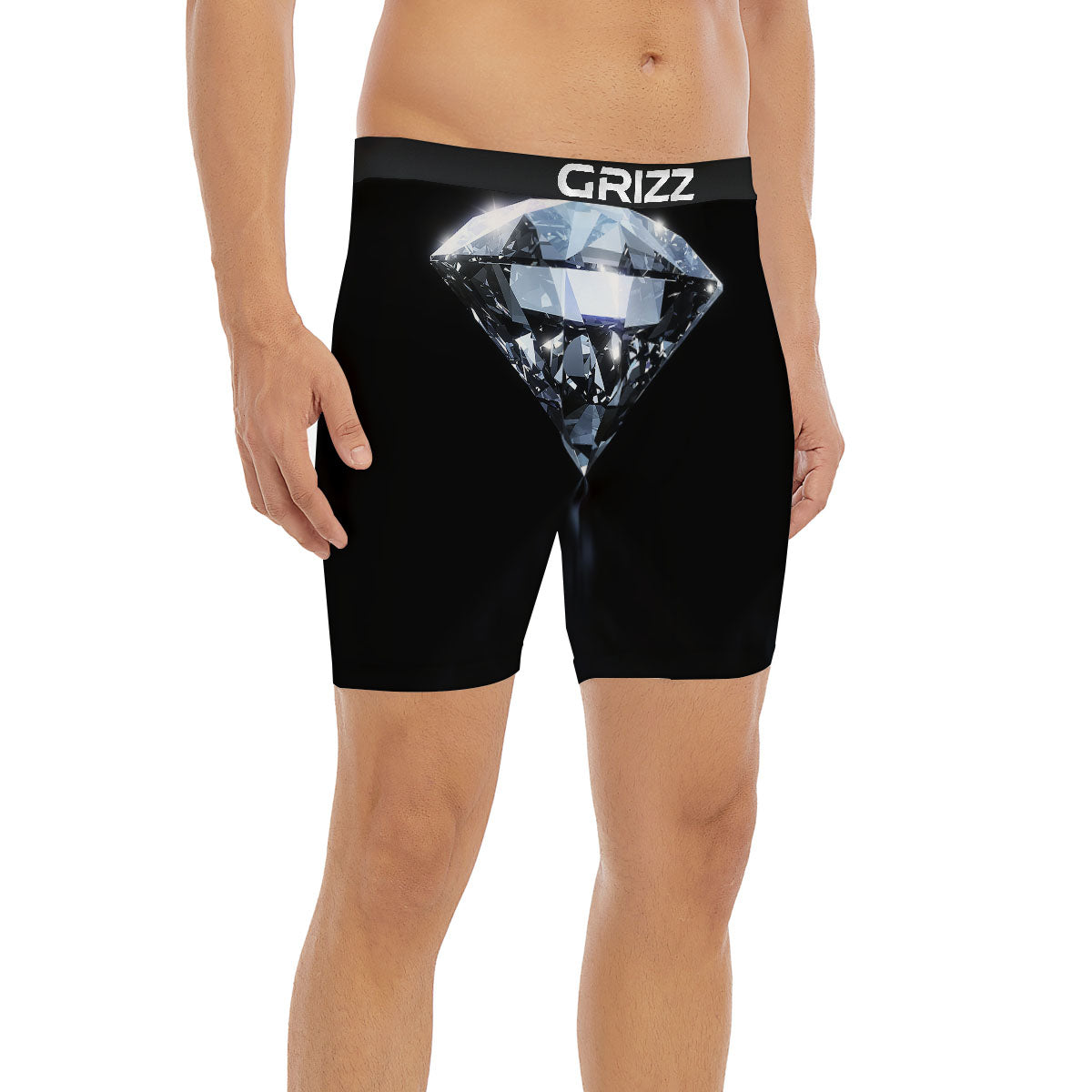Diamond Print Boxer Briefs-grizzshop