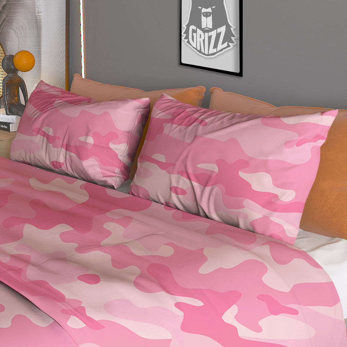 Crab Watercolor Print Pattern Duvet Cover Bedding Set