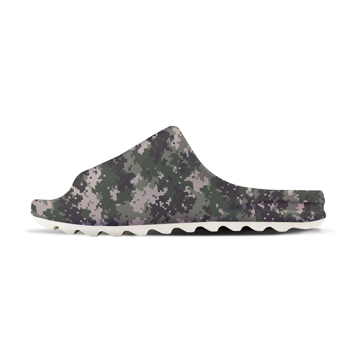 Digital Camo Military Print Pattern Sandals-grizzshop