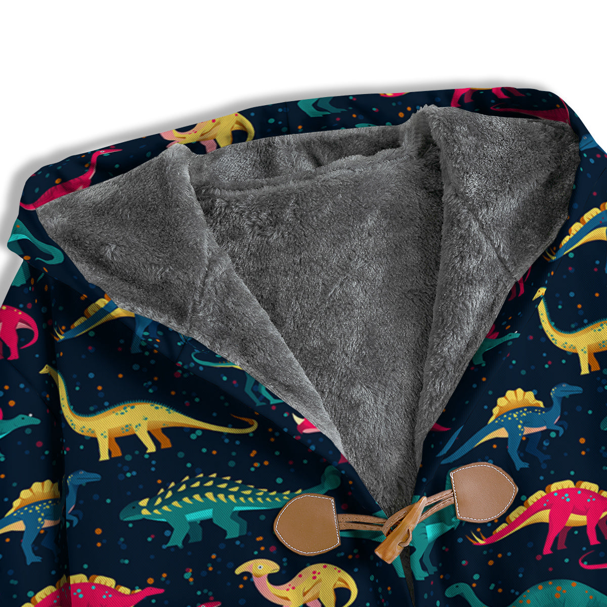 Dinosaur Colorful Print Pattern Men's Windbreaker Jacket-grizzshop