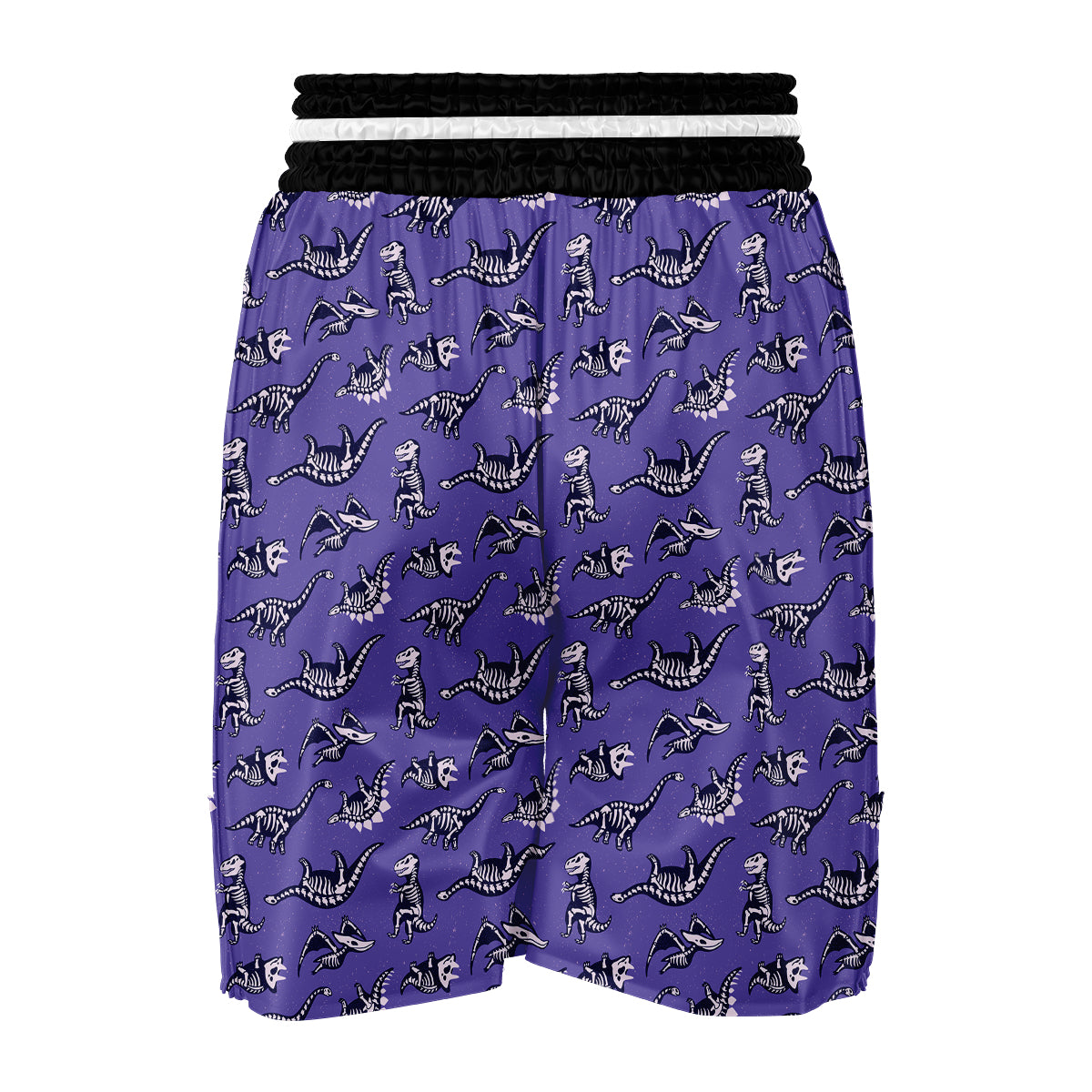 Dinosaur T rex Print Pattern Boxing Shorts-grizzshop