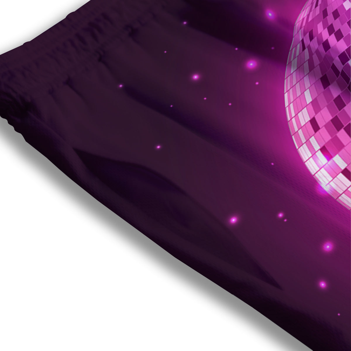 Graffiti Wall Print Mesh Shorts