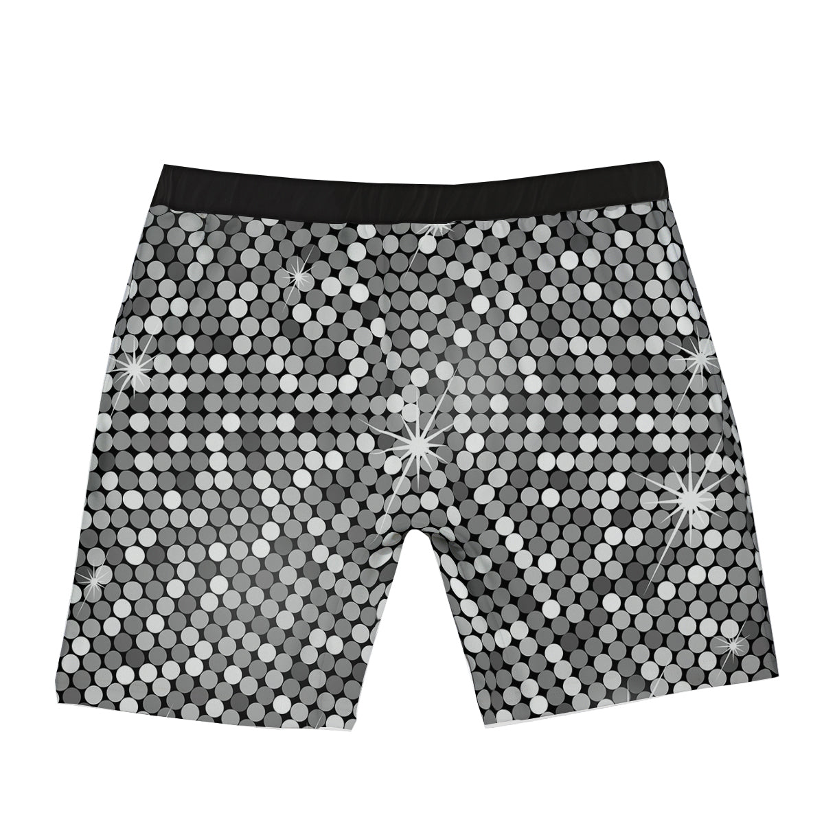 Disco Ball Texture Print Boxer Briefs-grizzshop