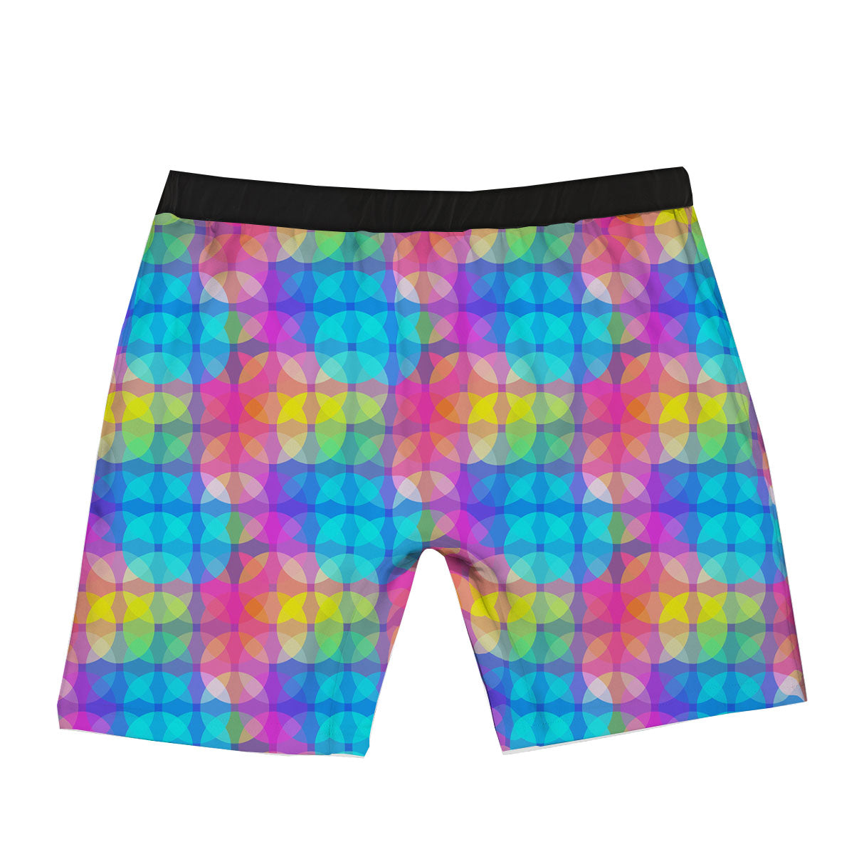 Disco Lights Colorful Print Pattern Boxer Briefs-grizzshop