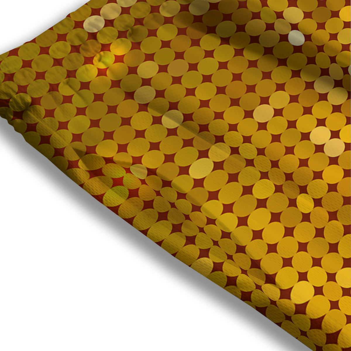 Green And Red Line Plaid Print Pattern Mesh Shorts