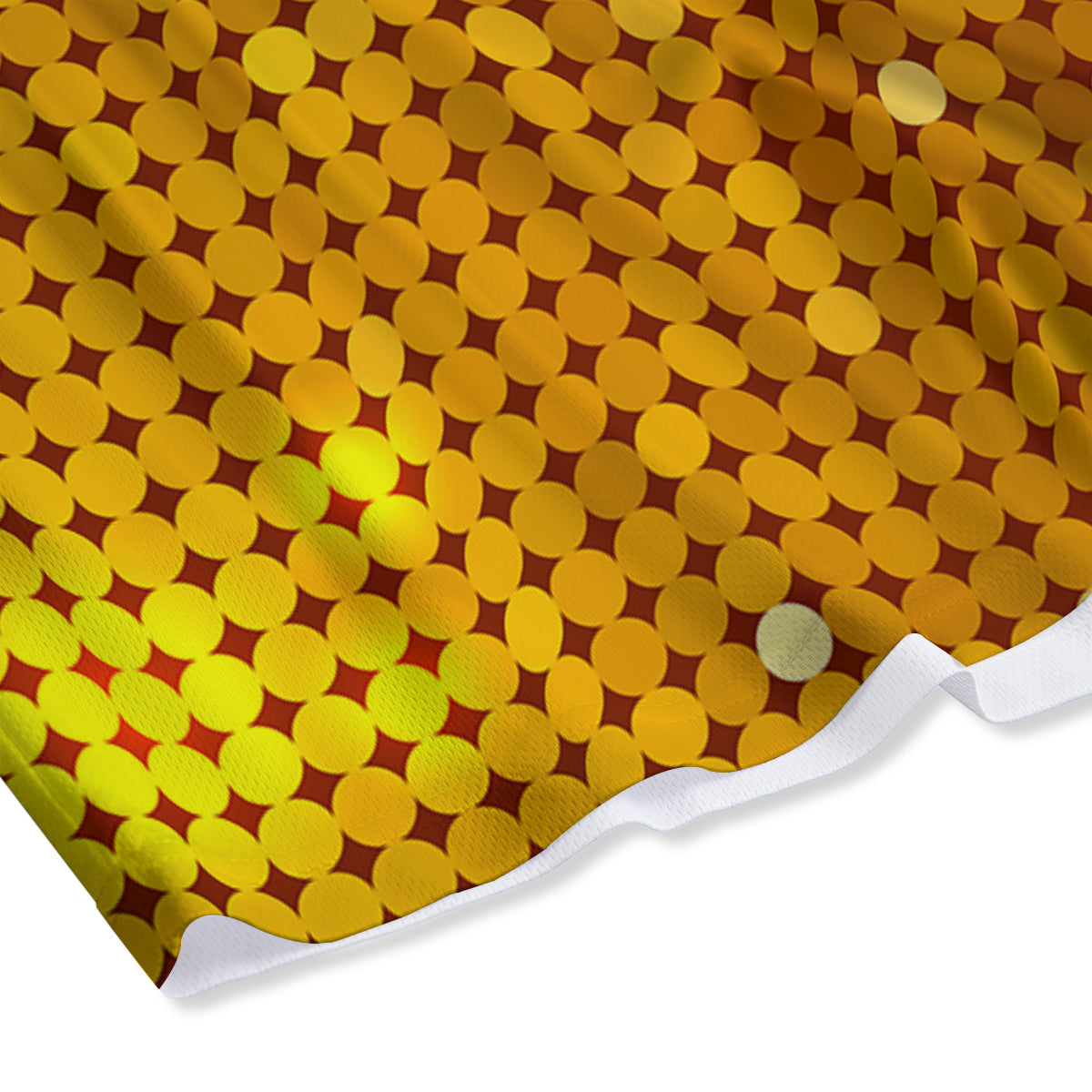 Green And Red Line Plaid Print Pattern Mesh Shorts