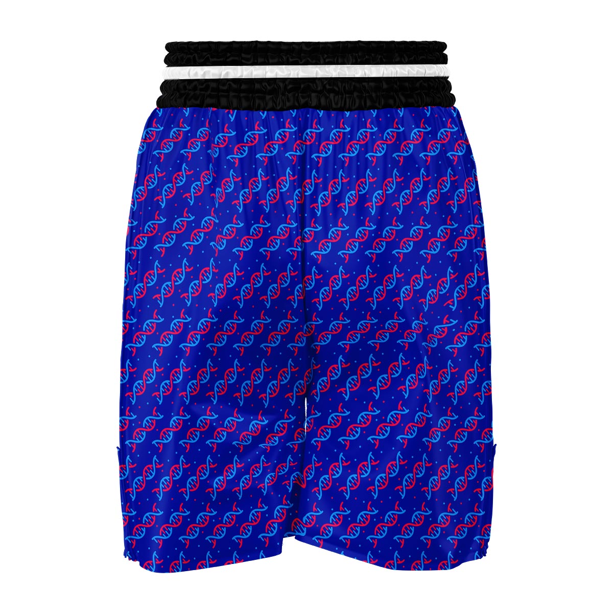 Dna Pattern Print Boxing Shorts-grizzshop