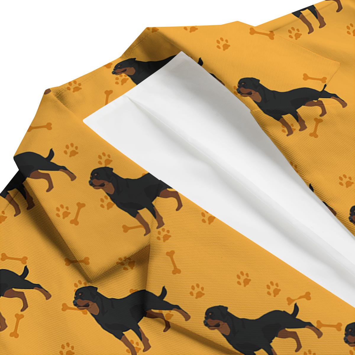 Dog Rottweiler Print Pattern Men's Blazer-grizzshop