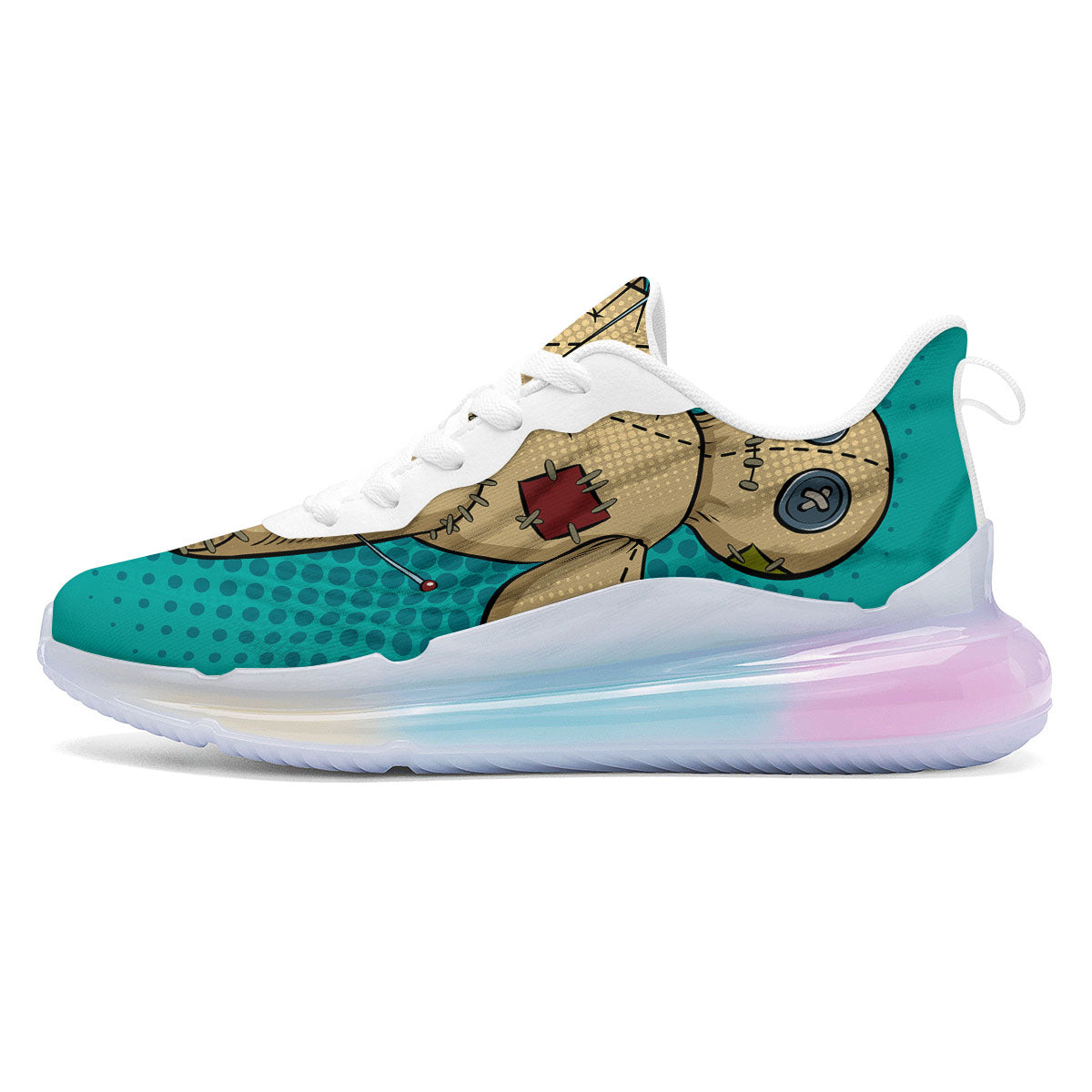 Doll Voodoo Print Running Sneakers-grizzshop