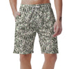 Dollar Money Pattern Print Men's Shorts-grizzshop