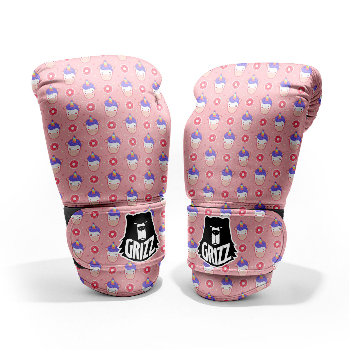 Donut Girly Unicorn Print Pattern Pro Boxing Glove