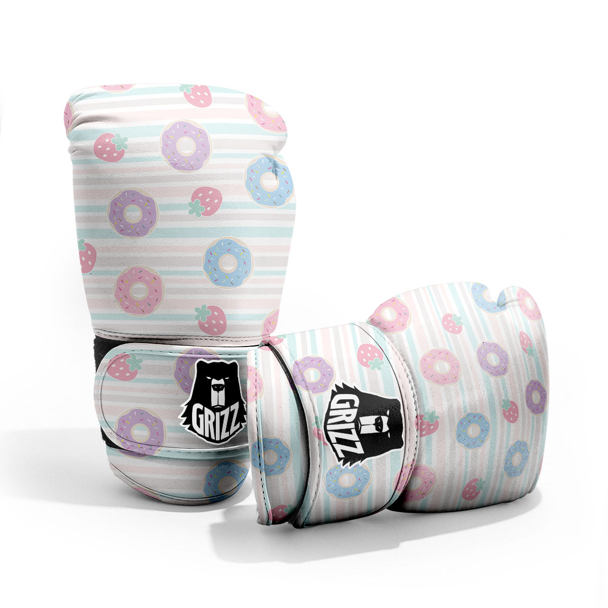Donut Pastel Print Pattern Pro Boxing Glove
