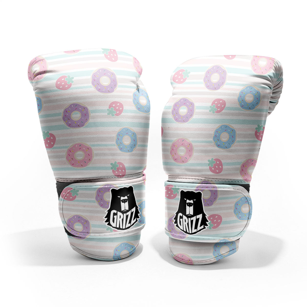 Donut Pastel Print Pattern Pro Boxing Glove