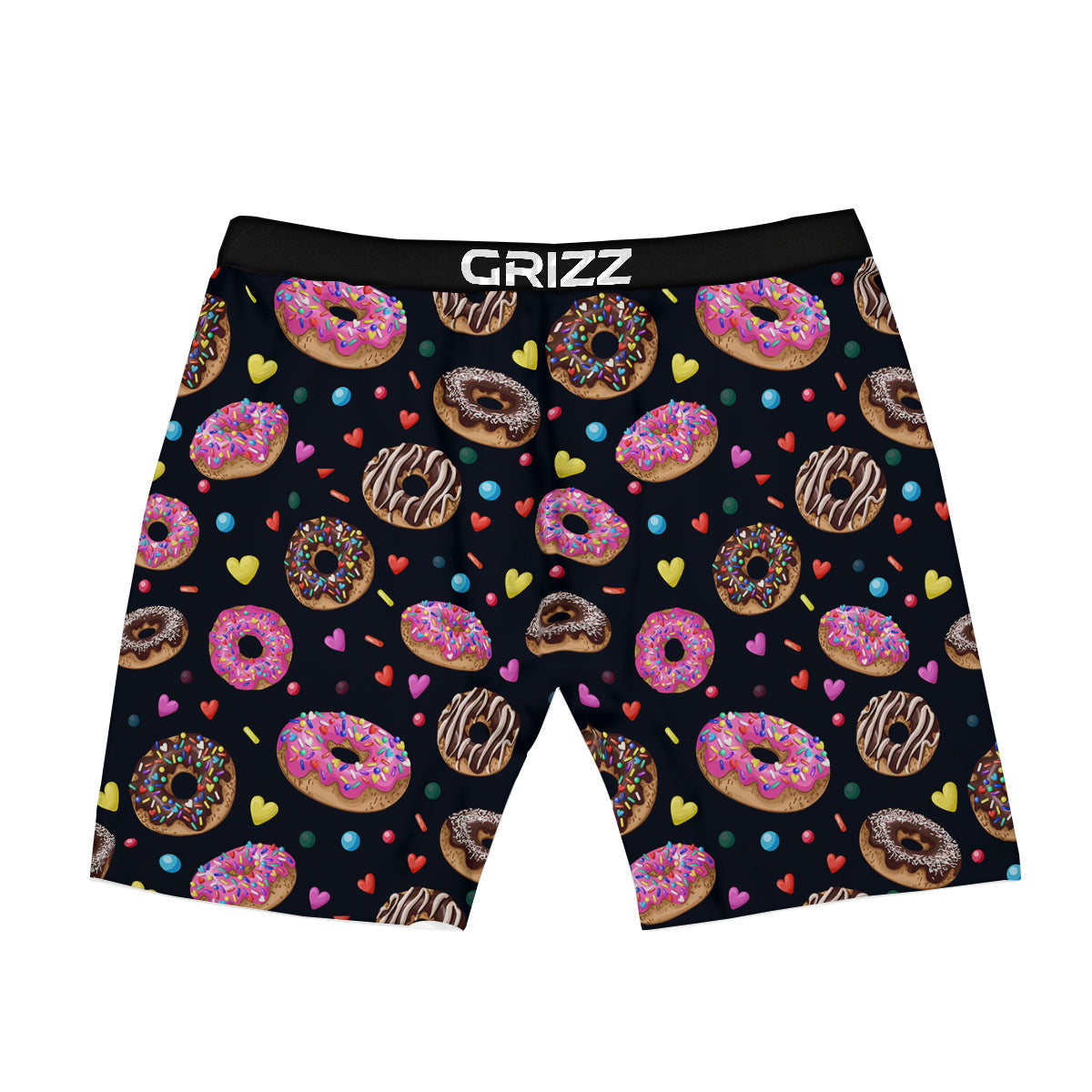 Donut Yummy Print Pattern Boxer Briefs-grizzshop