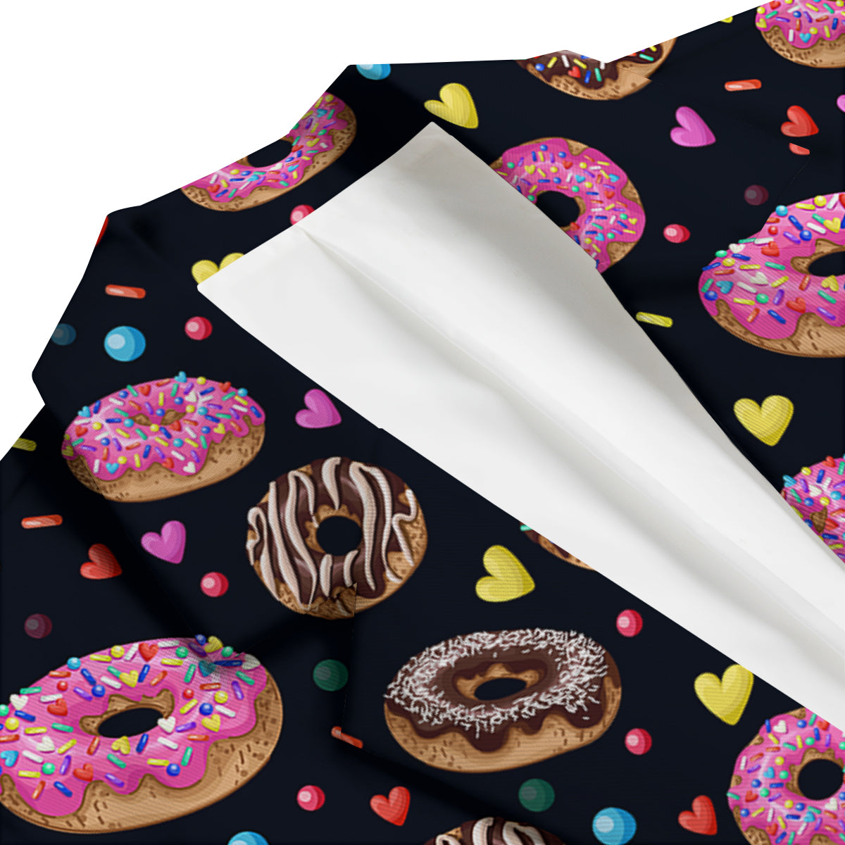 Donut Yummy Print Pattern Men's Blazer-grizzshop
