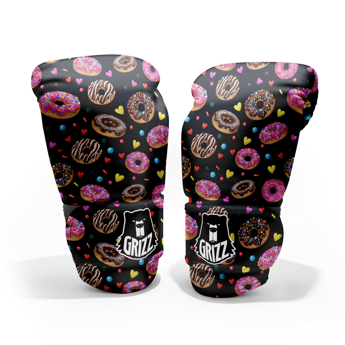 Donut Yummy Print Pattern Pro Boxing Glove