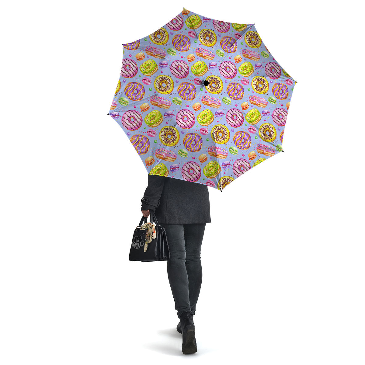 Donuts Print Pattern Umbrella-grizzshop
