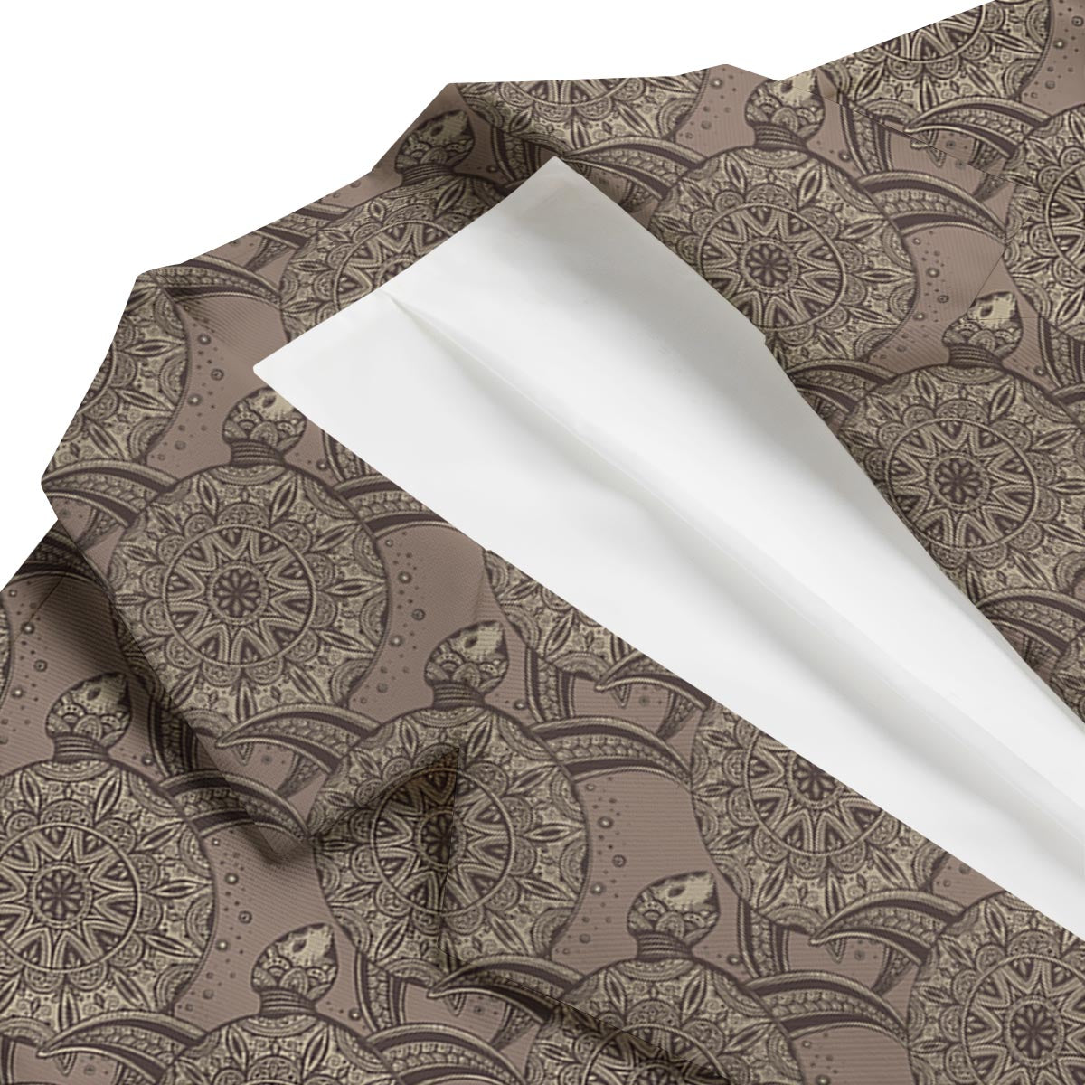 Doodle Turtle Men's Blazer-grizzshop