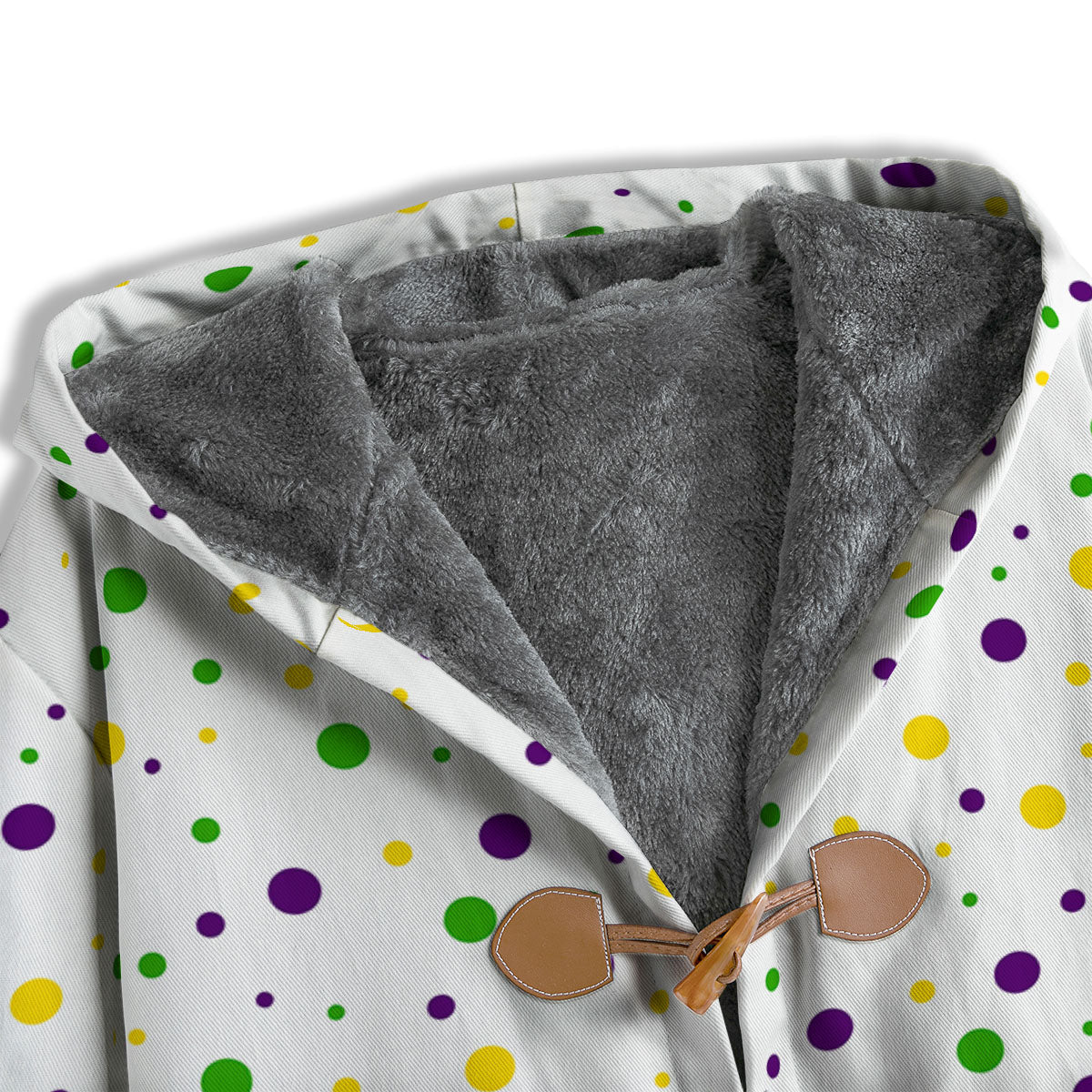 Dot Mardi Gras Print Pattern Men's Windbreaker Jacket-grizzshop