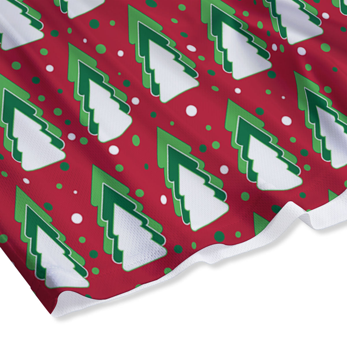 Dots Merry Christmas Print Pattern Mesh Shorts