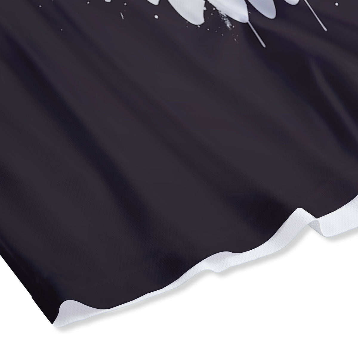 Dracula Fang Print Mesh Shorts