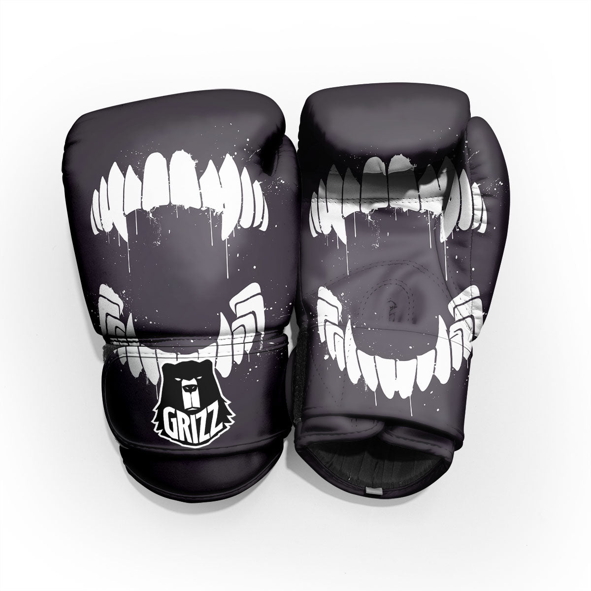 Dracula Fang Print Pro Boxing Glove
