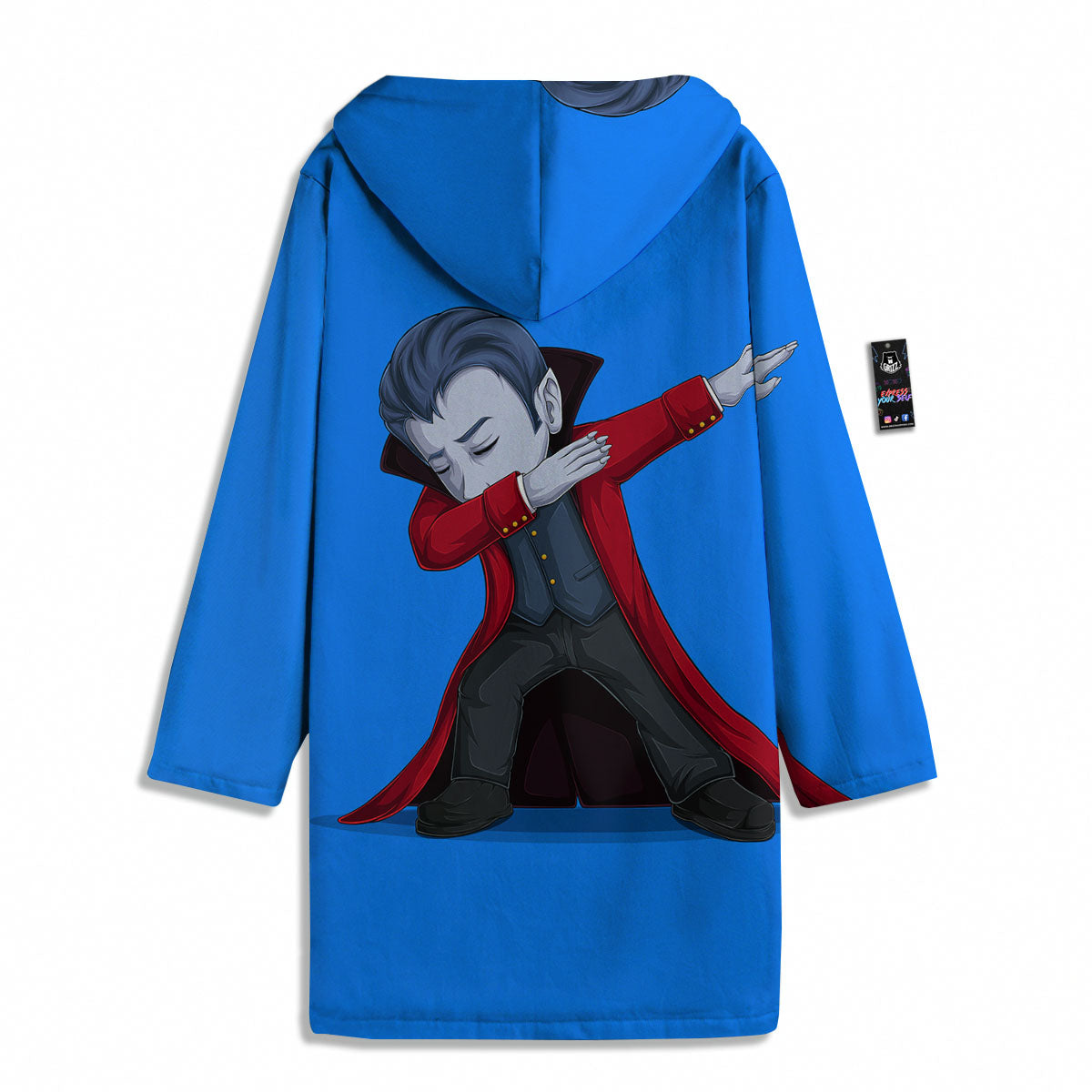 Dracula Vampire Dap Print Men's Windbreaker Jacket-grizzshop