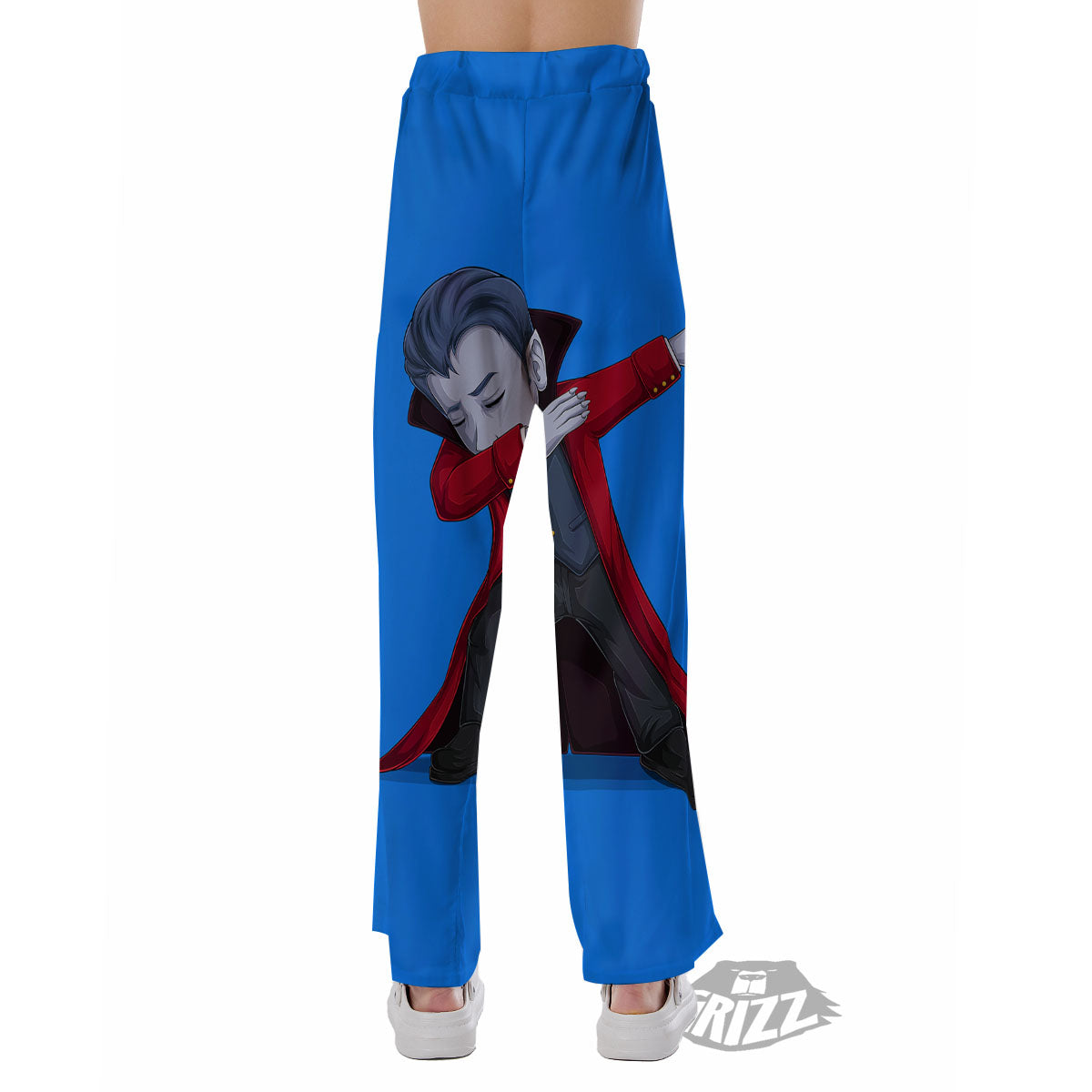Dracula Vampire Dap Print Pajama Pants-grizzshop