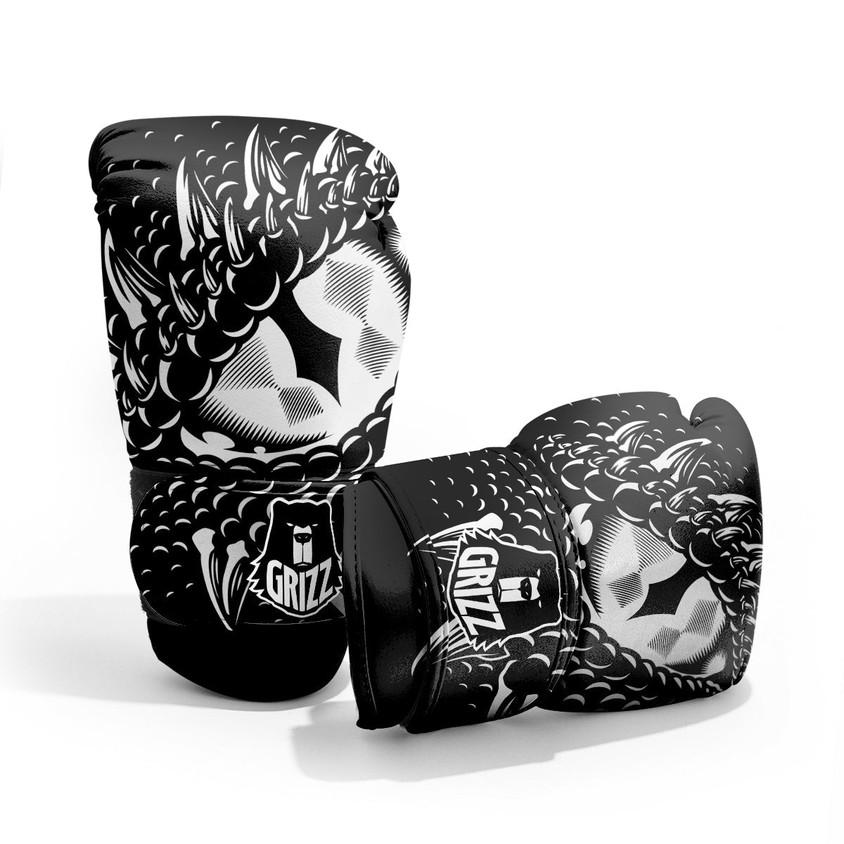 Dragon Eye Print Pro Boxing Glove