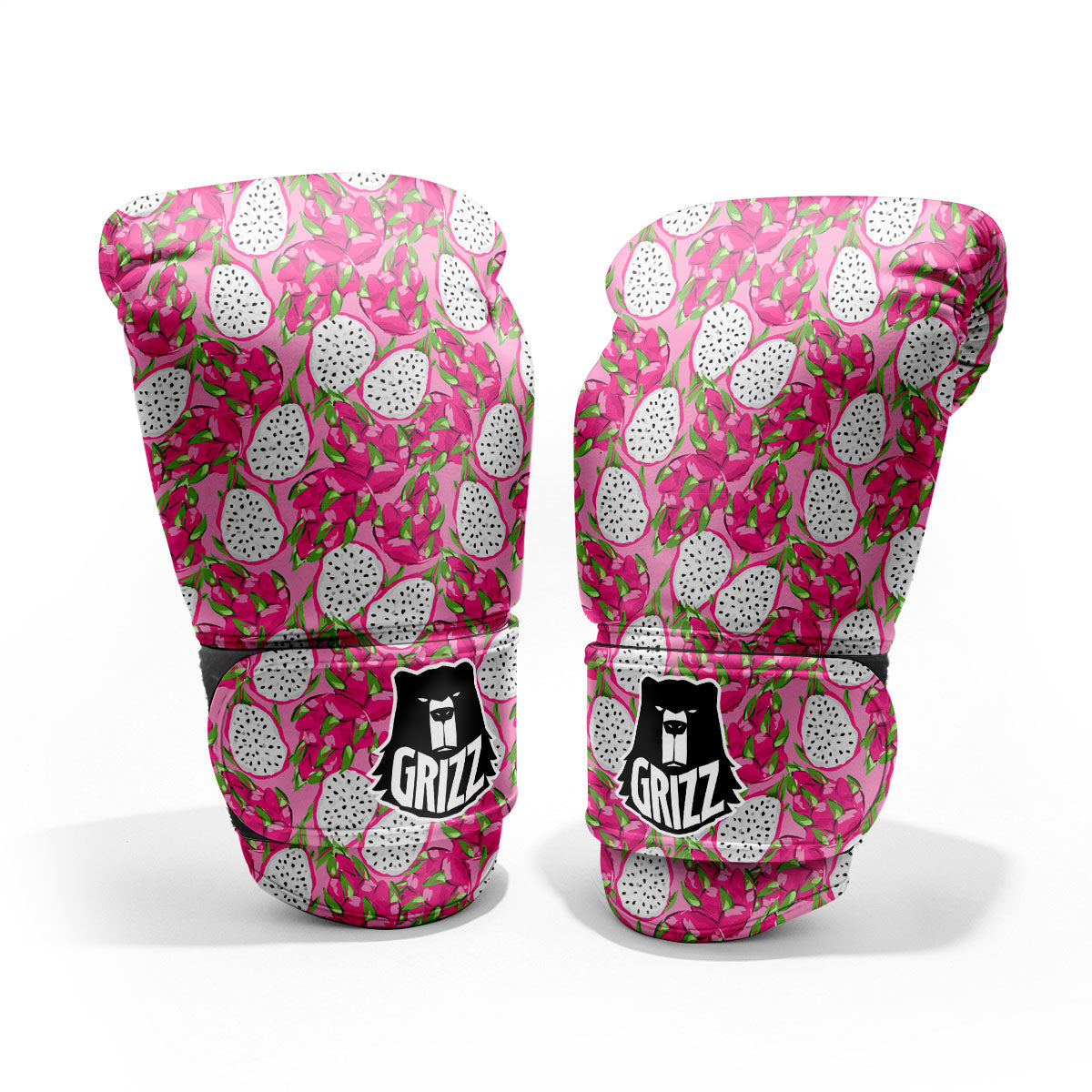 Dragon Fruit Print Pattern Pro Boxing Glove