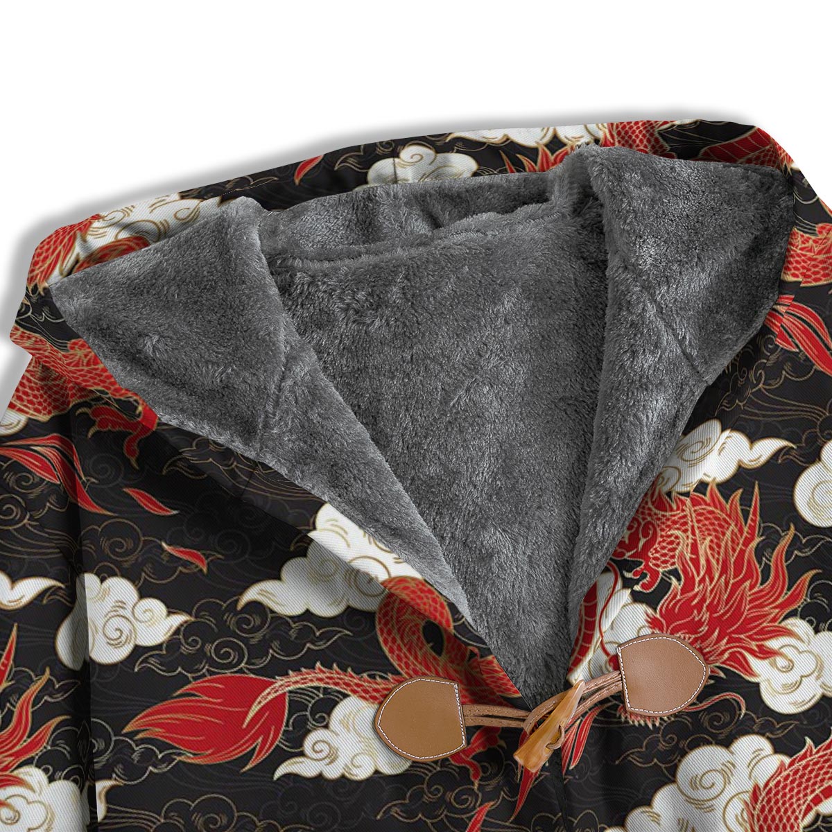 Dragon Traditional Chinese Print Pattern Men's Windbreaker Jacket-grizzshop