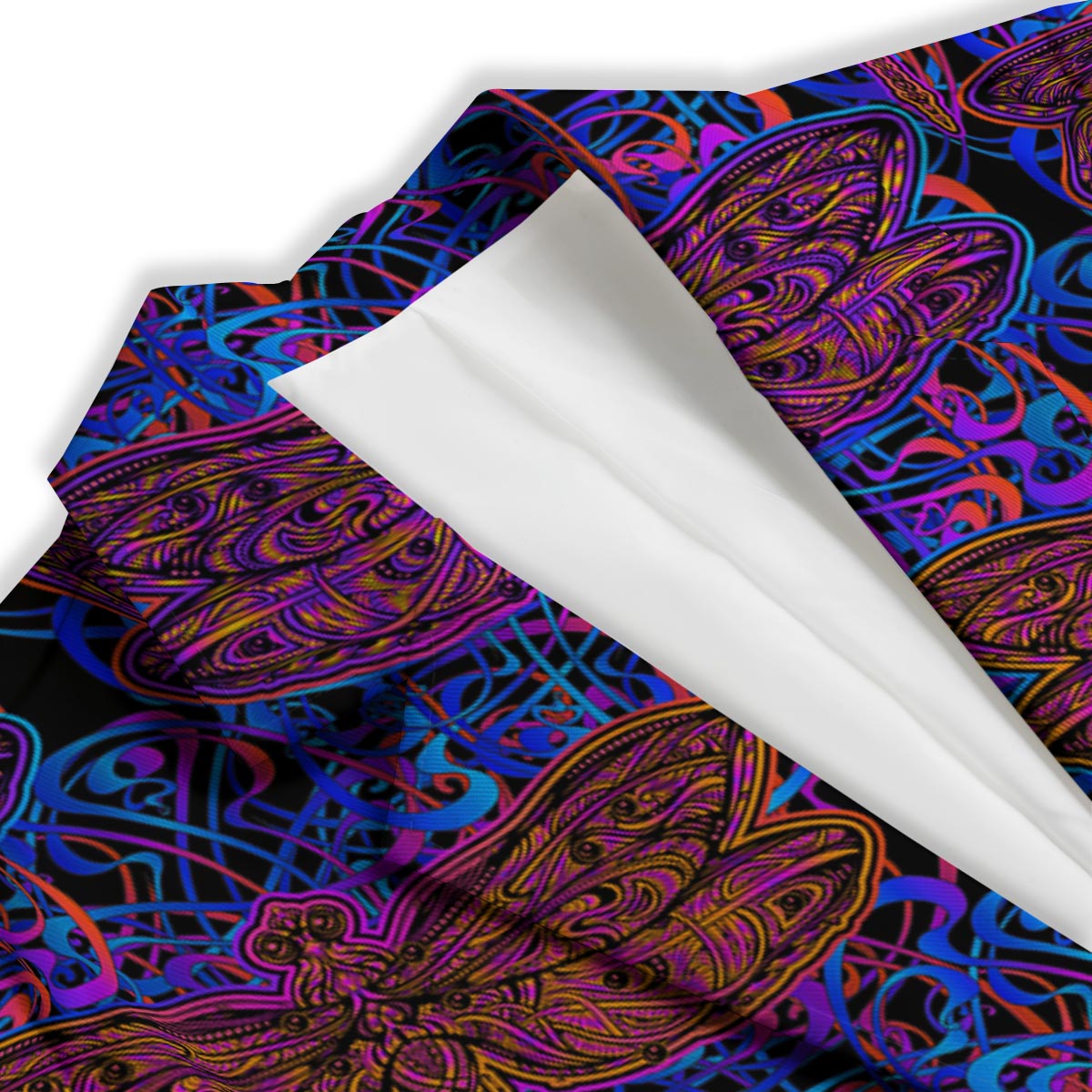 Dragonfly Trippy Print Pattern Women's Blazer-grizzshop